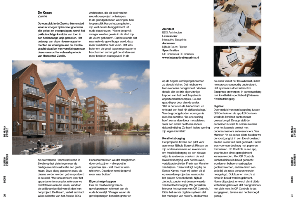 Kwaliteitsborging bij het project Kraanbolwerk
