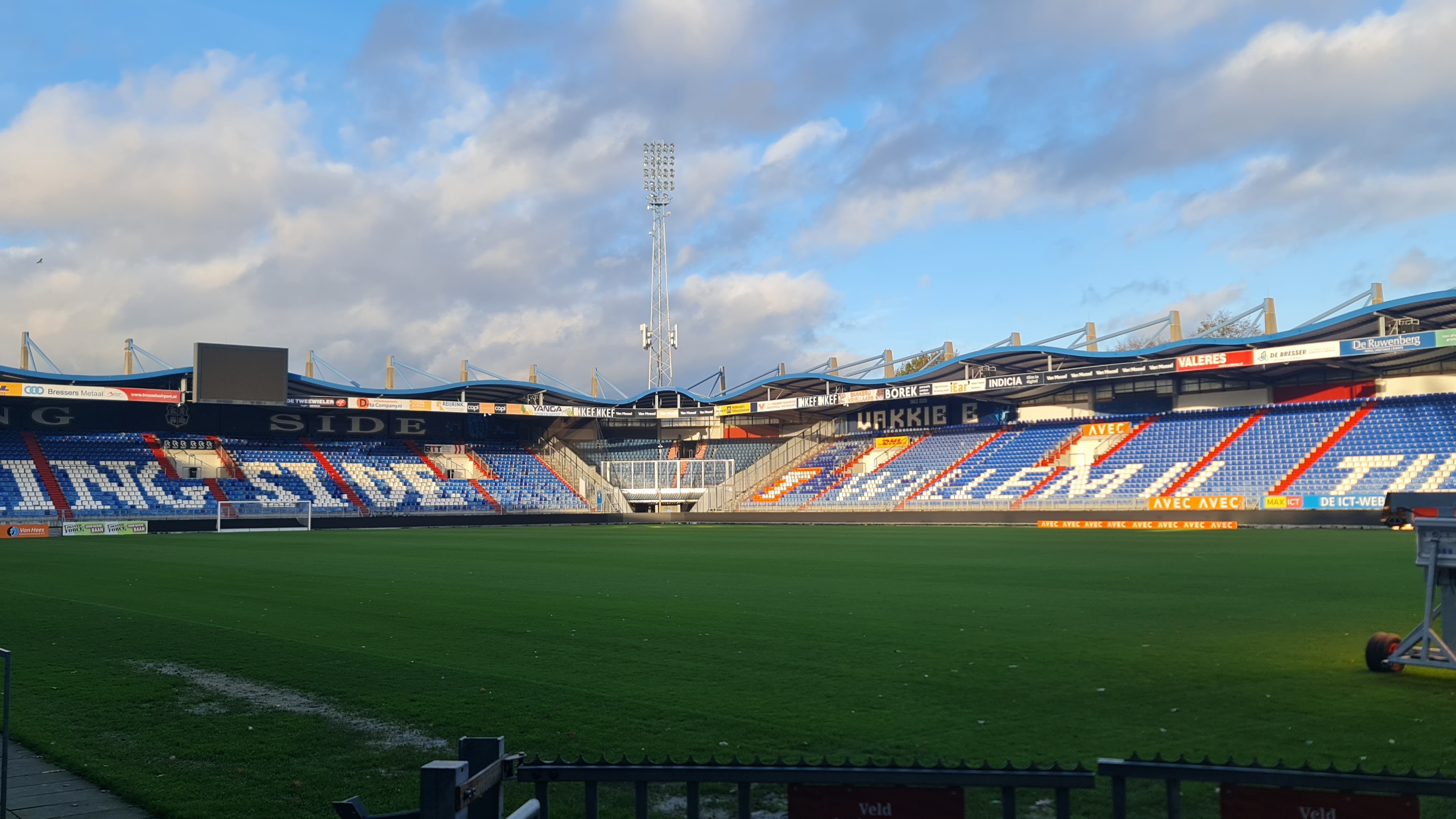 Willem II stadion veiliger en toegankelijker