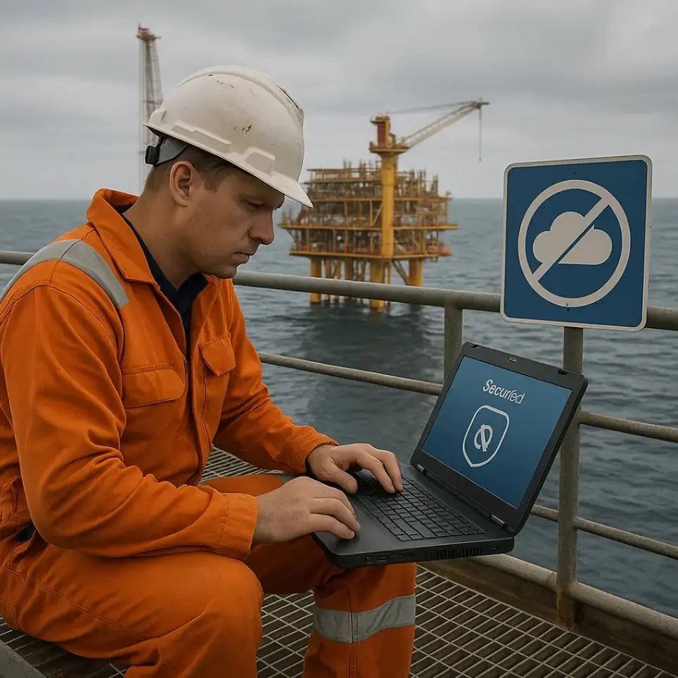 Olieplatformen en offshore: zo houd je grip op projectdata in extreme omgevingen