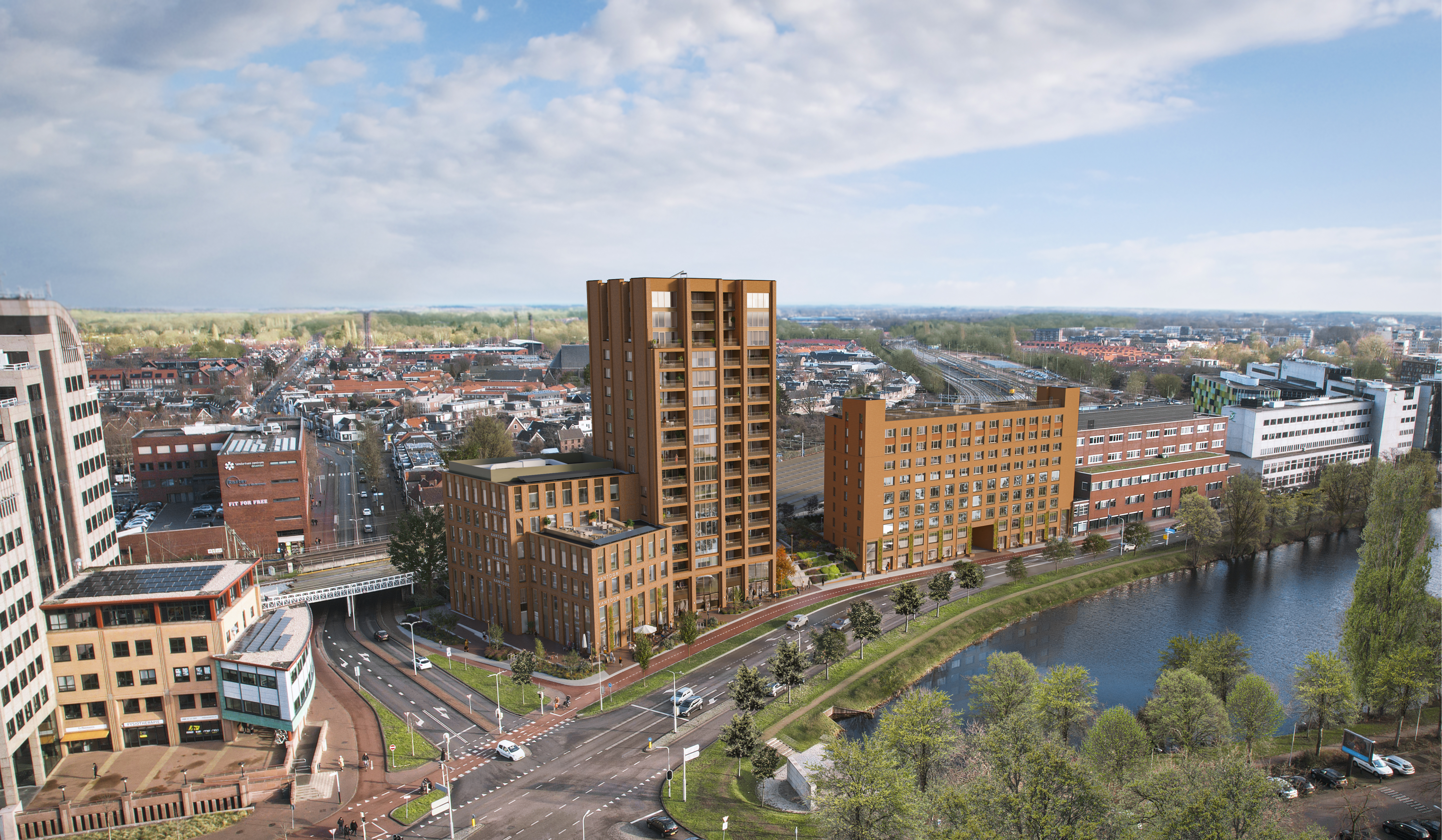 Nijhuis Bouw gebruikt Ed Controls bij De Kop Handelskade in Deventer