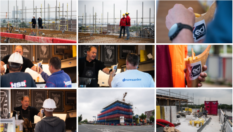 Friet op de bouw door EK-actie bouwerswinnen