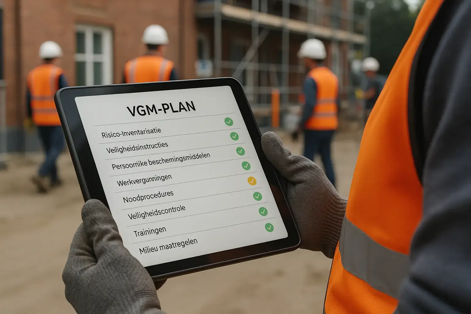 Voorbeeld VGM plan hoe zet je veiligheidsmaatregelen om in actie