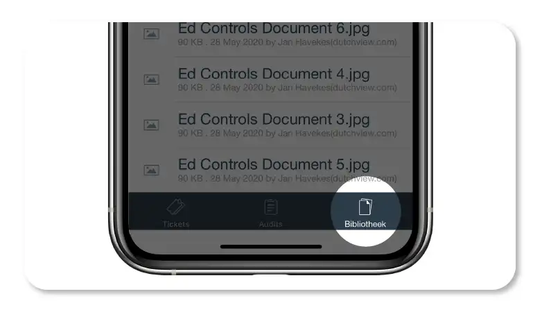 Alle documenten bij de hand op de bouwplaats