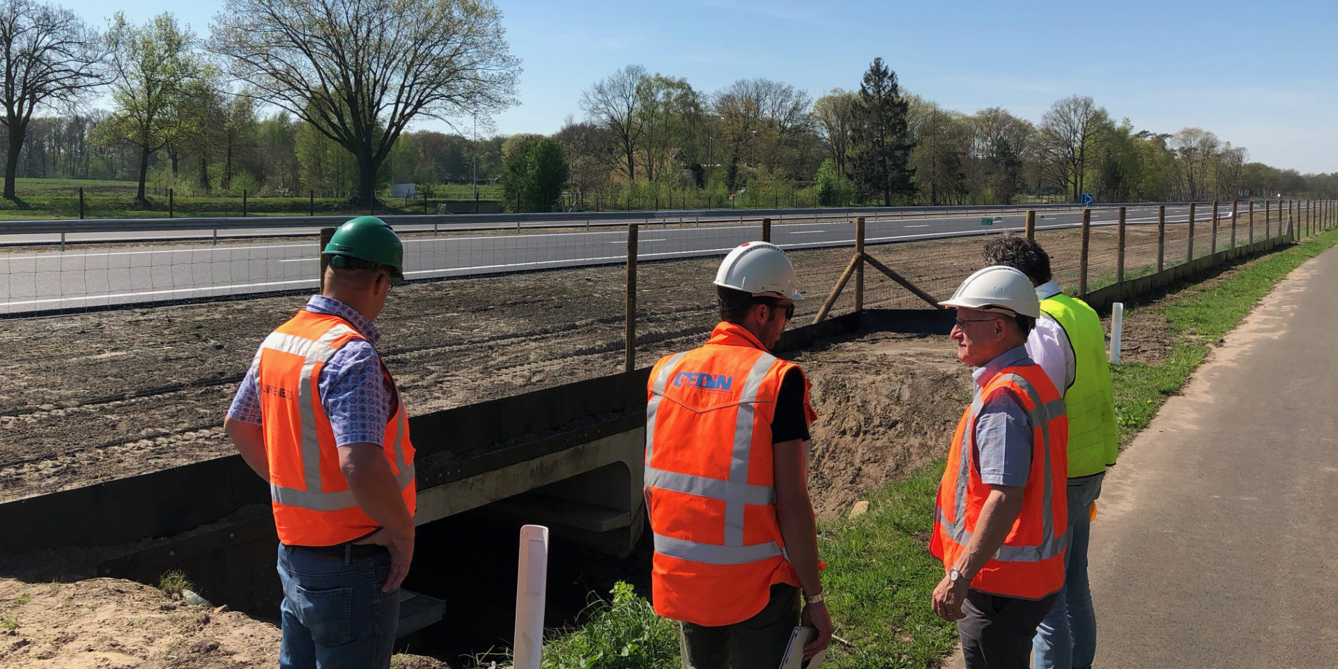 Noaberschap op de weg bij de N18